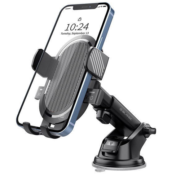 Suport de parbriz auto cu reglare și prindere automată pentru smartphone-uri cu lățimea de la 6 la 8,5 cm