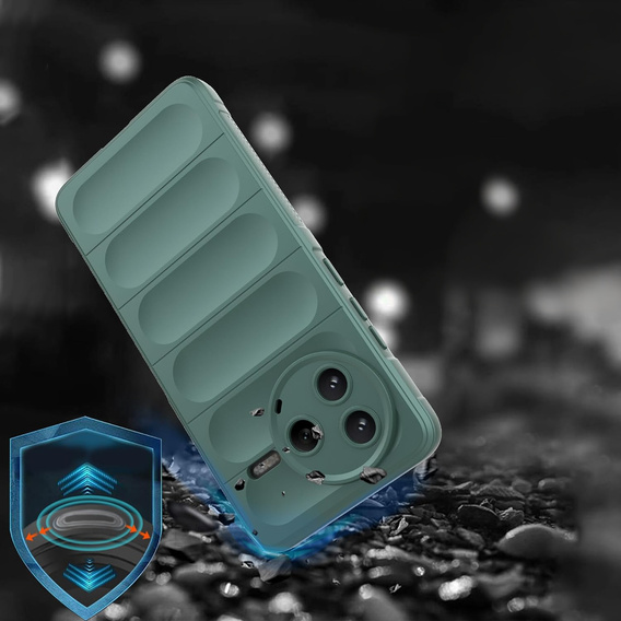 Huse pentru Xiaomi Poco F7 Pro, Gaming Shockproof, verde