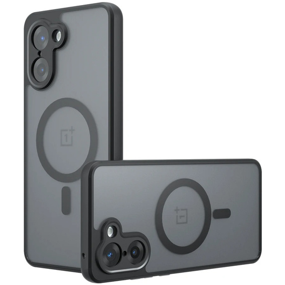 Husă pentru OnePlus Nord CE5, pentru MagSafe, ERBORD Matt Case, negru
