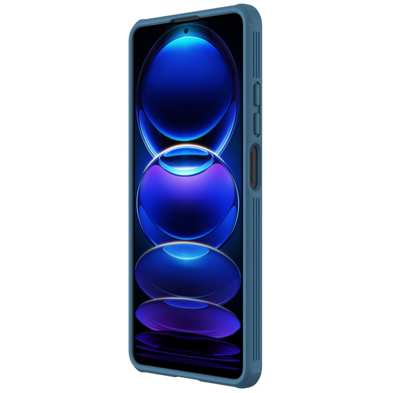 Carcasă blindată Nillkin pentru Xiaomi Redmi Note 12 Pro+ 5G, CamShield Pro, albastru