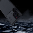 Carcasă blindată Nillkin pentru Samsung Galaxy S23 Ultra, CamShield Pro, negru