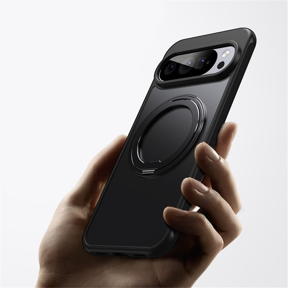 Husă pentru Google Pixel 10 Pro XL , pentru MagSafe, cu suport, negru
