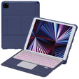 Carcasă + tastatură iPad Air 10.9 4 2020 / 5 2022, Pen Slot TouchPad, violet