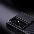 Husă NILLKIN Camshield Pro cu capac pentru cameră pentru Samsung Galaxy S26, negru