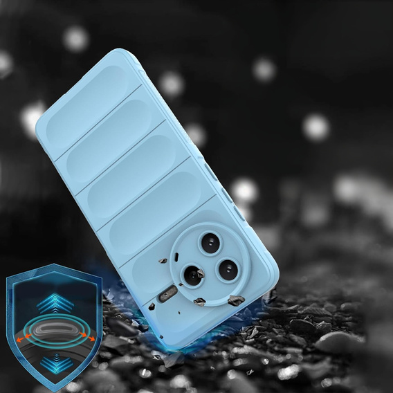 Huse pentru Xiaomi Poco F7 Pro, Gaming Shockproof, albastru