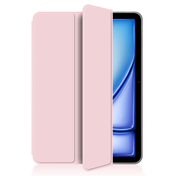 Husă pentru Apple iPad Air 13" 6 gen. 2024 (A2836, Magnetic smartcase, roz