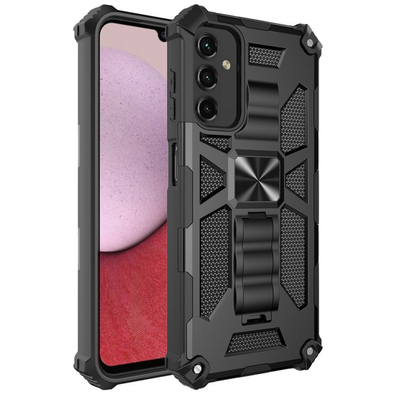 Huse pentru Samsung Galaxy A14 4G/5G, Armor Kickstand, negru