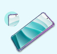 Husa pentru Xiaomi Redmi Note 14 Pro+, Gradient Dropproof, Violet / albastru