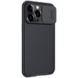 Carcasă blindată Nillkin pentru iPhone 13 Pro, CamShield Pro, albastru