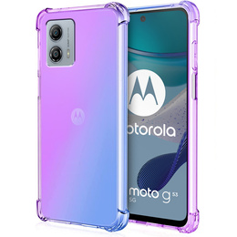 Husa pentru Motorola Moto G53 5G, Gradient Dropproof, Violet / albastru