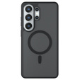 Husă mată pentru MagSafe pentru Samsung Galaxy S26 Ultra, negru