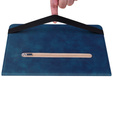 Huse pentru Lenovo Tab P11 Gen 2, Wallet Pen Slot, albastru