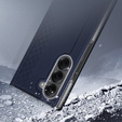 Husă Dux Ducis pentru Samsung Galaxy Z Fold7 5G, Bril, albastru