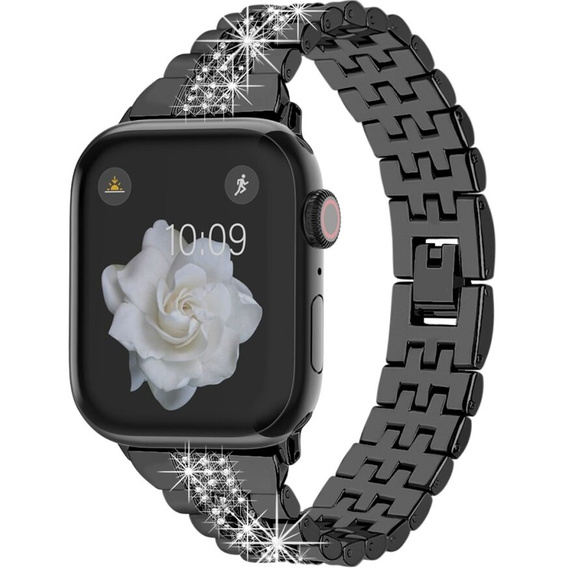 Bransoleta Milanese do Apple Watch 1/2/3/4/5/6/7/8/SE (38/40/41 MM) - Black