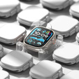 Spigen Szkło Hartowane do Apple Watch Ultra 49mm, Glas.TR "EZ FIT", Clear (2 sztuki)
