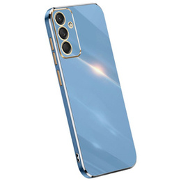 Husă pentru Samsung Galaxy M55 5G, Glamour CamShield, albastru