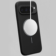 Manșon din silicon pentru Google Pixel 10 Pro XL, pentru MagSafe, negru
