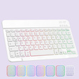 Husă cu tastatură bluetooth iluminată pentru iPad 10.9 2022 (10 gen.), violet