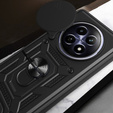 Husă blindată pentru Realme 12, CamShield Slide, negru