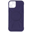 Husă pentru iPhone 15, ERBORD Armor Mag, violet