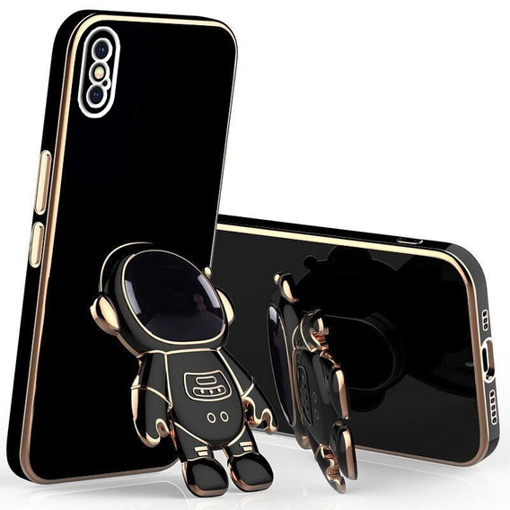 Huse pentru iPhone X / XS, Astronaut, negru