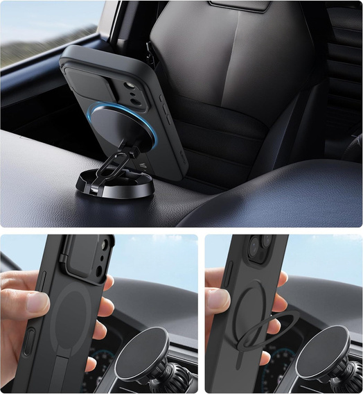 Husă Suritch cu MagSafe și capac pentru cameră pentru iPhone 17 Pro