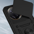 Husă blindată pentru Xiaomi Poco F7 Ultra, CamShield Slide, negru