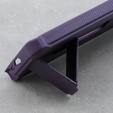 Husă blindată pentru Samsung Galaxy S23 Ultra, Dexnor Full Body (Two Frames), violet