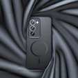 Matt Case pentru Xiaomi Redmi 15 5G / 4G, pentru MagSafe, negru translucid
