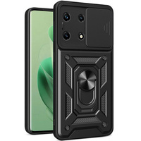 Husă blindată pentru Infinix Zero 30 5G, CamShield Slide, negru