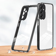 Huse pentru Samsung Galaxy A14 5G, Fusion Hybrid, transparent / negru