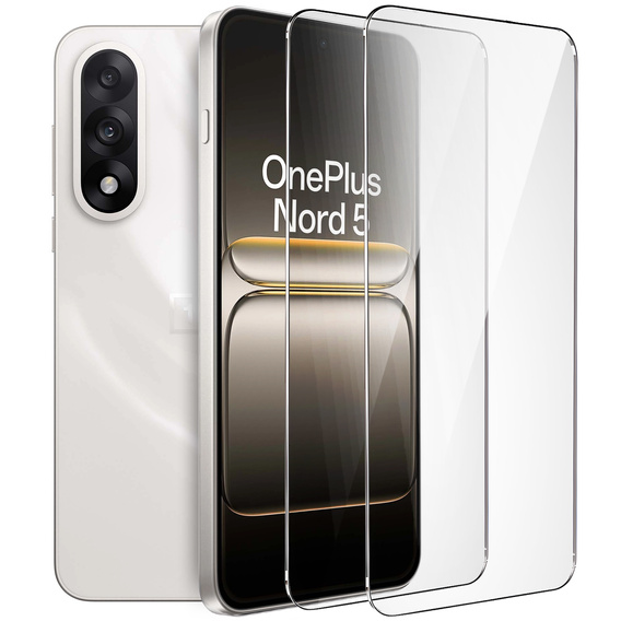 2x sticlă călită ERBORD 9H Hard Glass pe ecran pentru OnePlus Nord 5