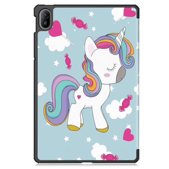 Husă pentru Huawei MatePad SE 11 2024, Smartcase, unicorn