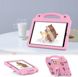 Husă pentru copii pentru Lenovo Tab M10 X505F X605F / Tab P10-X705F/L / Huawei T5 10.1, Cute Patterns, cu suport, roz