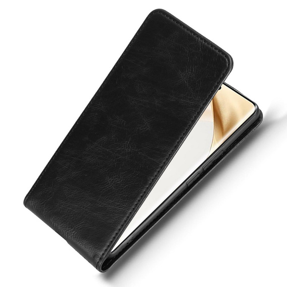 Cu clapetă pentru Honor 200 Pro 5G, Flip, negru