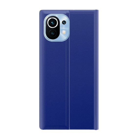 Husă cu clapetă pentru Xiaomi Mi 11, Side View, albastru