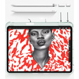 Husă pentru iPad 10.9 2022 10 GEN, Smartcase Hybrid, cu spațiu pentru stylus, verde