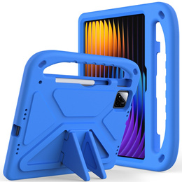 Husă pentru copii pentru Xiaomi Pad 7 / 7 Pro, cu mâner, albastru