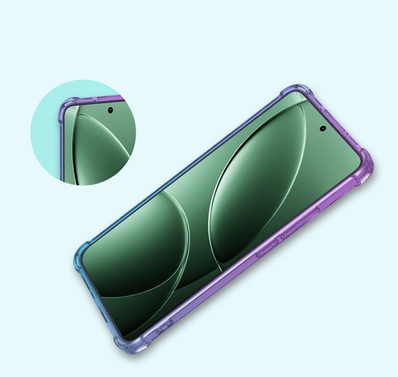 Husa pentru Xiaomi Poco F7 Ultra, Gradient Dropproof, Violet / albastru