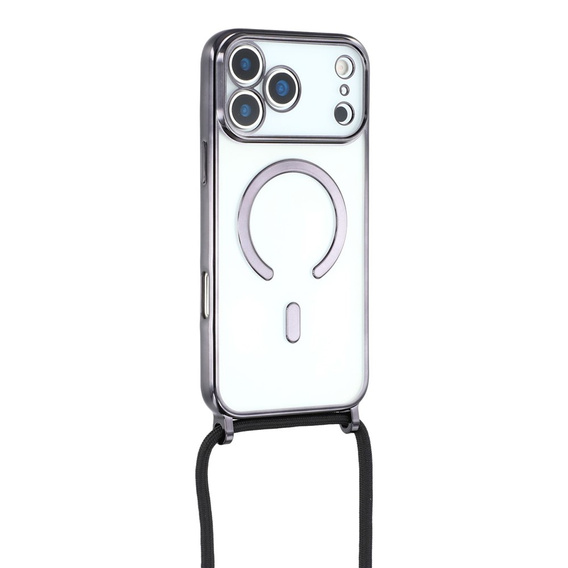 Husă Electro MagSafe cu lanyard pentru iPhone 17 Pro Max