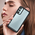 Huse pentru Samsung Galaxy M15 5G, Fusion Hybrid, transparent / negru