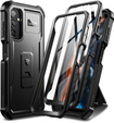 Husă blindată pentru Samsung Galaxy A25 5G, Dexnor Full Body (Two Frames), negru
