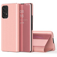 Huse pentru Samsung Galaxy A53 5G, Clear View, roz rose gold
