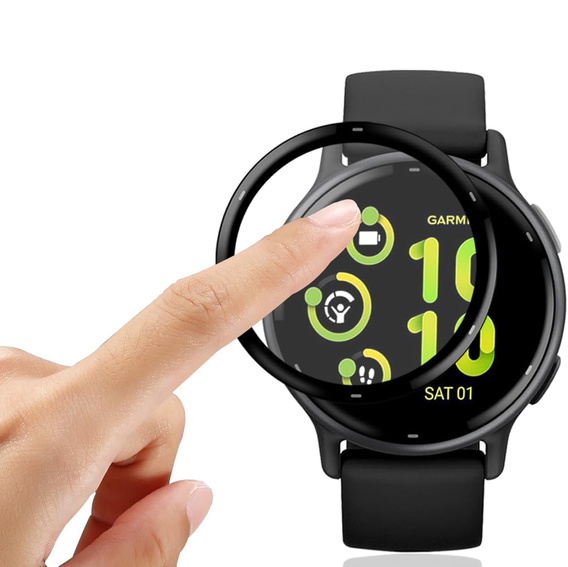 2x ERBORD Hybrid Glass pentru Garmin Vivoactive 5