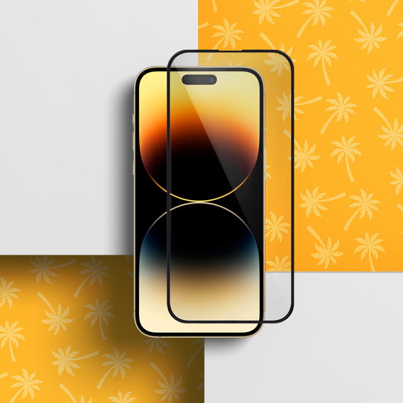 Sticlă ceramică 9D Flexi Palm pentru iPhone 14 Pro