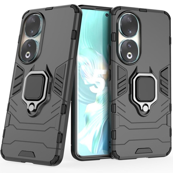 Huse pentru Honor 90, Kickstand Ring, negru