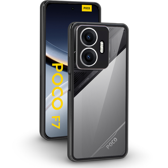 Magnetic Dual Glass caz pentru Xiaomi Poco F7 5G