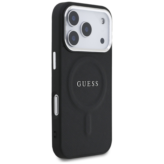 Husă de protecție GUESS Classic Logo pentru MagSafe pentru iPhone 17 Pro