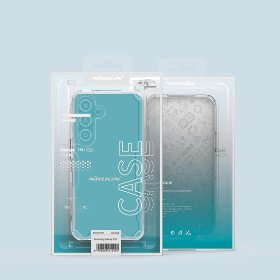 Husă NILLKIN pentru Samsung Galaxy A55 5G, Nature TPU, transparentă