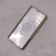 Carcasa Magnetic Dual Glass MagSafe pentru Samsung Galaxy S22 Ultra, de aur